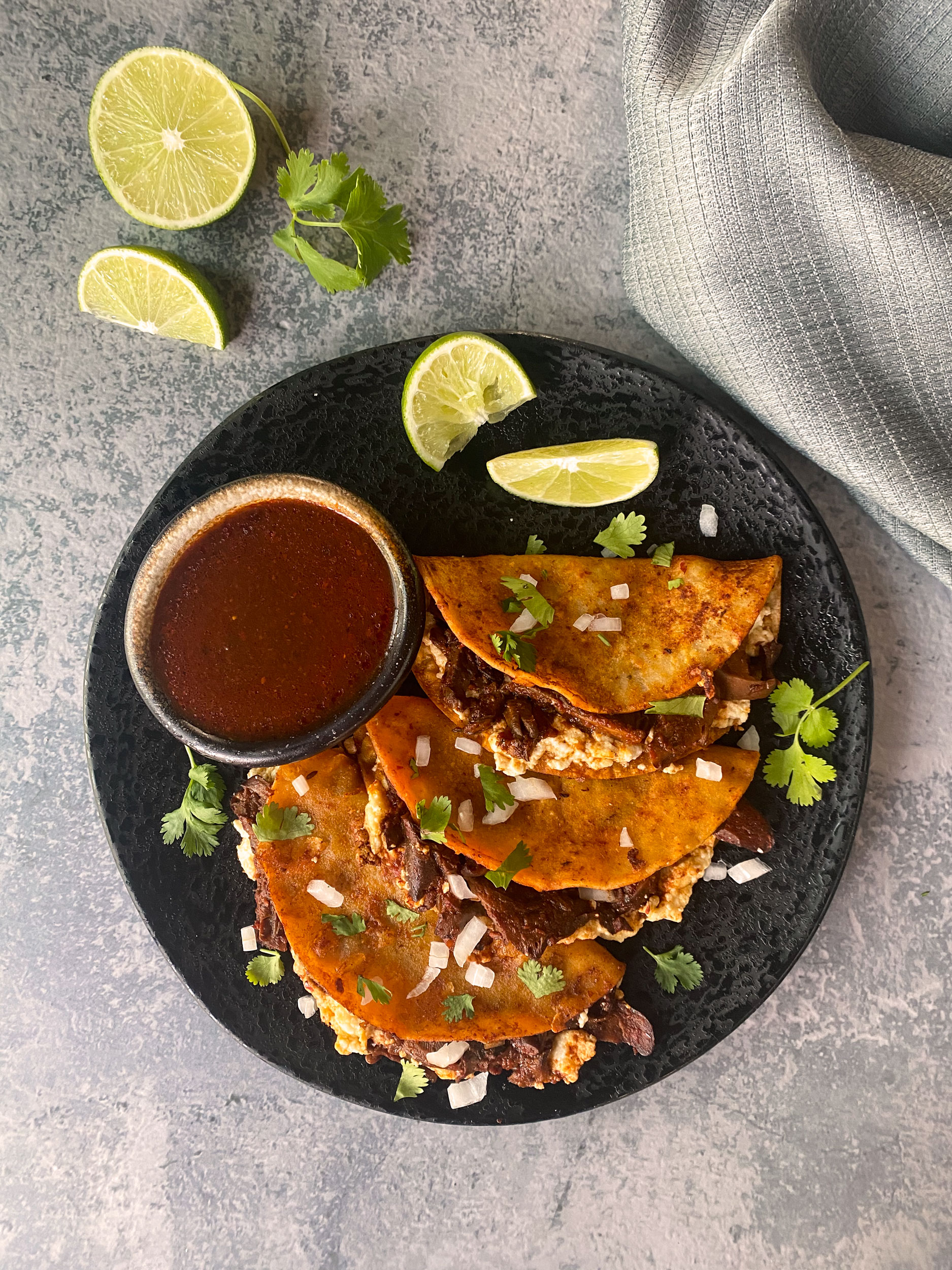 Vegan Birria Tacos - Meals, Heels & Cocktails